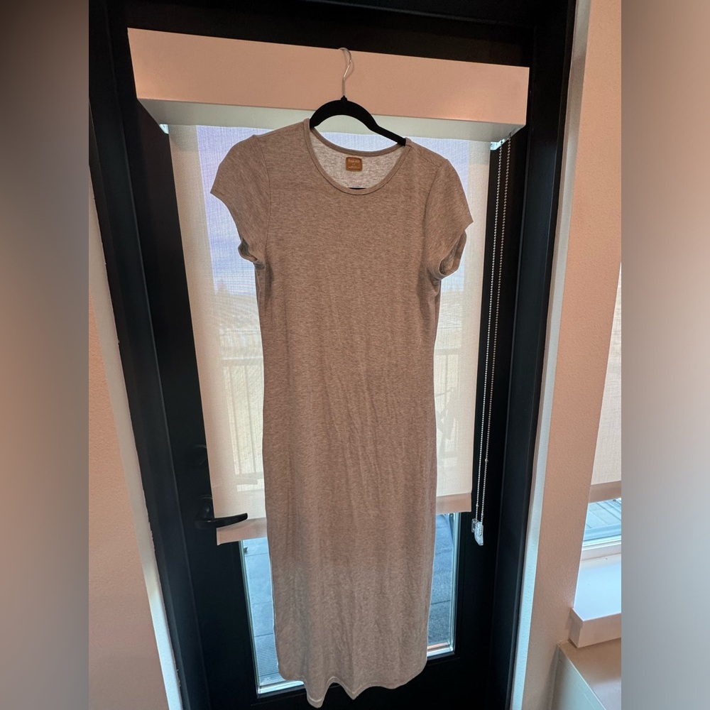 Free People Good Feels Slim midi dress